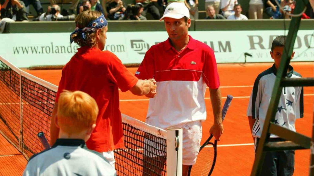 Fabrice Santoro vs Arnaud Clement French Open 2004