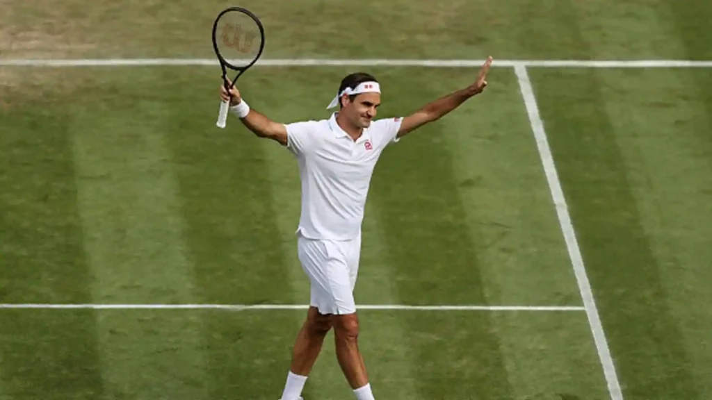 Roger Federer Grass Court