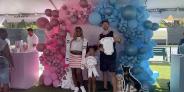 Serena Williams and Alexis Ohanian