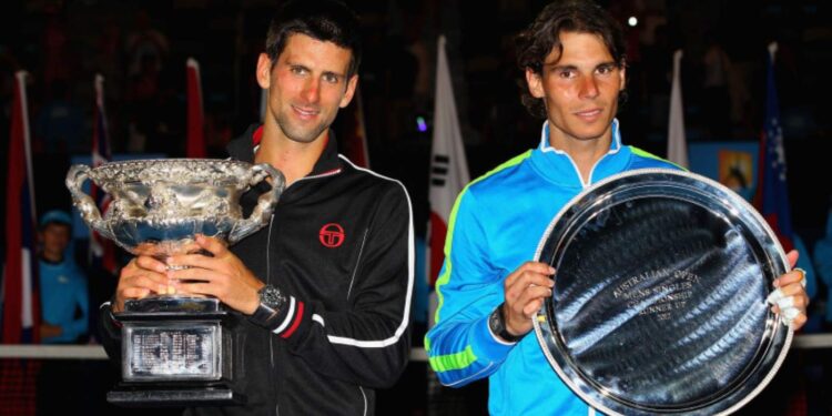 Novak Djokovic and Rafael Nadal played one of longest Australian Open matches of all time